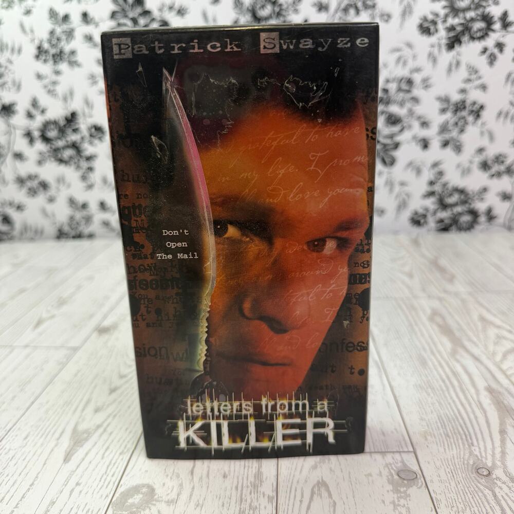 Letters from a Killer VHS 1999 Sterling Horror B-Movie Patrick Swayze Cult HTF